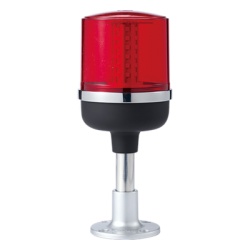 QLIGHT SAOL1-110220-R Luz de Obstruccion de Aviacion LED color Rojo de Baja Intensidad Tipo A de 120 VCA