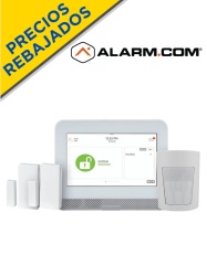 QOLSYS QLS2480005 QOLSYS IQ4HUB PACK - Paquete que contiene Sistema de Alarma IQ HUB ALARM.COM autocontenido con pantalla tactil de 7" Power G 915 Mhz 1 sensor PIR inalambrico PGP9914 y 2 sensores