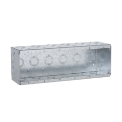 RACO HUB-965 Caja Multigang de 6 Gangs/ Profundidad de 3-1/2 Pulgadas (8.89 cm)/ 34 Entradas de 1/2 - 3/4 Pulgadas (1.27 - 1.91 cm)