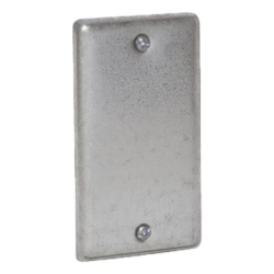 RACO HUB860 Tapa Ciega de 4" X 2" / Acero Galvanizado.