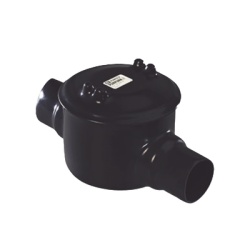 RAWELT GRC-0561-PC Caja para Areas Peligrosas con Tapa Tipo GRC de 1 1/2" (38 mm) con Recubrimiento de PVC e Interior de Uretano.