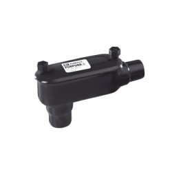 RAWELT OLB-0098-PC Caja Ovalada tipo LB con Recubrimiento Exterior de PVC de 1 1/4" (31.8 mm).