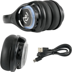 RETEKESS TA004 Auriculares Receptores para Discoteca Silenciosa / 3 Canales / Sonido Hi-Fi / LED Tricolor / Alcance 300 m (984.3 ft) / Bateria 12 Horas / Compatibles con TA003 - Img 5