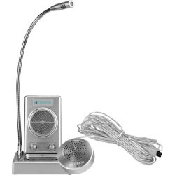 RETEKESS TW102 Sistema de Intercomunicación / Cable de Conexión 8 m (26.2 ft) / Alimentación DC12V 500mA / Adaptador CA 110V-220V 50/60Hz / Altavoces 3W + 3W / Micrófono -48dB 20Hz-16KHz / Carcasa de Aleación de Aluminio / Voz Bidirecc