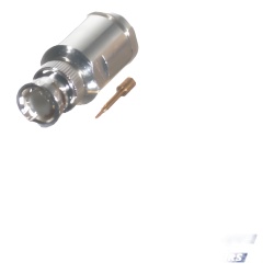 RF INDUSTRIES LTD RFB-1101-1EN Conector BNC Macho de Rosca para Cables con Conductor Central de AWG-11 o 13 tipo RG-8/U (8237) RG-213/U (8267) RG-214 (8268).