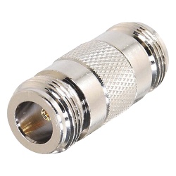 RF INDUSTRIES LTD RFN-1013-1 Adaptador Barril en Linea para 50 Ohm de Conector N Hembra a N Hembra Plata/ Oro/ Teflon.
