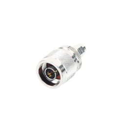 RF INDUSTRIES LTD RP-3453 Adaptador en Linea de Conector SMA Macho Inverso a N Macho Niquel/ Oro/ Teflon.