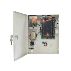 ROSSLARE SECURITY PRODUCTS AC-215IP-L Controlador de Acceso para 2 Lectoras / 30 000 Tarjetas / Incluye Gabinete y Fuente de Alimentacion