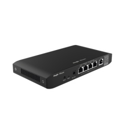 RUIJIE RG-EG105G-P-V2 Router Balanceador Administrable Cloud con POE+ 54w 3 puertos LAN gigabit 1 Puerto WAN gigabit y 1 puerto LAN/WAN gigabit configurable hasta 100 clientes con desempeno de 600 Mbp