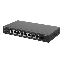 RUIJIE RG-ES209MG-P Switch Administrable Capa 2 con PoE+ Multi-Gigabit 8 puertos 2.5Gb y 1 SFP+ 10G hasta 130w