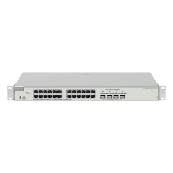 RUIJIE RG-NBS5200-24GT4XS-P-V2 Switch Administrable Capa 3 con 24 puertos Gigabit PoE 802.3af/at + 4 SFP+ para fibra 10Gb gestion gratuita desde la nube 370w