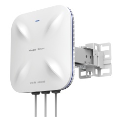 RUIJIE RG-RAP6260(H)-D Punto de Acceso Mesh Wi-Fi 6 Industrial para Exterior Sectorial 60° hasta 5.95 Gbps MU-MIMO 4x4 Filtros Anti Interferencia y Auto Optimizacion con IA puerto eth 2.5G y SFP