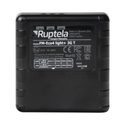 RUPTELA ECO4LIGHT3GT Localizador Vehicular 3G / Sensores de combustible / RFID / Conduccion eficiente / Sensor de temperatura / Deteccion de Jammer