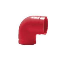 SAFE FIRE DETECTION INC. RP5202X Codo de 90 Â° Para Tuberia de Aspiracion | Paquete Con 10 Piezas