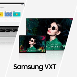 SAMSUNG ELECTRONICS VXT-P Licencia Anual para 1 pantalla en VXT-P series CMS Samsung Sistema de Visualizacion digital