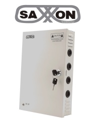 SAXXON SXN2290020 SAXXON SX20A18CH - Fuente de Poder Profesional 12 VCD / 20 Amperes / 18 Canales / 1.1 Amperes por Canal / Proteccion contra Sobrecargas / Led Indicador de Funcionamiento
