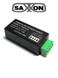 SAXXON TVN083033 SAXXON PSU2412A1 - Convertidor de energia/ Corriente Alterna a Corriente Directa/ Voltaje de entrada 20V CA a 30V CA/ Voltaje de Salida 12V CD/ / 1 Ampere