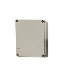 SBE TECH SBT1580021 SBE TECH SBE-OP24019090 - Caja plastica con tapa opaca de 24 x 19 x 9 cm multiusos IP66 fabricada en material autoextinguible y resistente a la abrasion