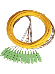 SBE TECH SBT1910002 SBE TECH SBE-PIGSCAPC2MSM6P - Pigtail SC/APC monomodo 9/125 simplex 2mts APC Paq 6