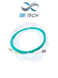 SBE TECH SBT1910039 SBE TECH SBE-JUMLC-LC-2M50 - Jumper multimodo LC-LC / Tipo 50/125m OM4 / Conector plastico / Tipo LC-LC duplex / 2 Fibras / Forro PVC con retardante a flama / Ferula de ceramica d