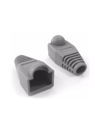 SBE TECH SBT6270002 SBE TECH SBE-CAP-828-GY Bota para conector plug RJ45 CAT 5e / Color Gris / Paquete 50 piezas