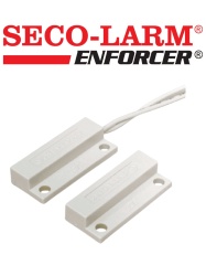 SECO LARM SEC1180008 Seco-Larm SM205QW - Contacto Mini con montaje de tornillo o adhesivo. Gap 3/4 N.C BLANCO Compatible paneles DSC / RISCO / BOSCH