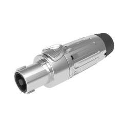 SEETRONIC SLDF4 Speakon Conector de cable hembra de 4 polos carcasa Metalica cable AWG10 30A