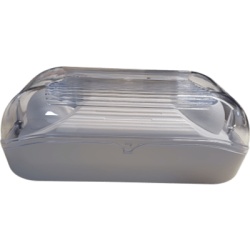 SFIRE SF-WM8BW Luminaria de Emergencia LED / Impermeable NEMA 4X / 630 lm / Versión CL -20°C / Montaje Pared y Techo / 90 Min Autonomía / Entrada 120-277 VAC