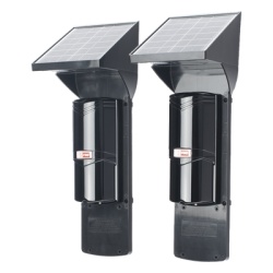 SFIRE SFA60 Detector Fotoelectrico Solar / 2 Rayos Infrarrojos / Alcance 60 m (196.9 ft) Exterior / 120 m (393.7 ft) Interior / Panel Solar Integrado / Batería 4,000 mAh / IP65 - Img 2