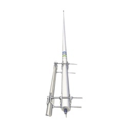 SHAKESPEARE 476 Antena marina VHF Base / Ganancia de 10 dB / Potencia de Entrada de 350 watts / Conector PL-259 macho