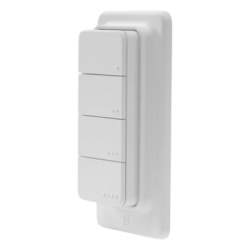 SHELLY SHELLYBLURCBUT4 Boton inalambrico Bluetooth 4 botones para configurar escenarios.