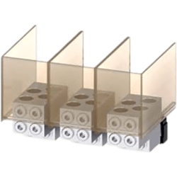 SIEMENS 3VA97730JJ43 Zapatas para Interruptor automático tipo 3VA57/67. 4 Barrenos para calibre admisible 1/0 Awg a 500 Kcmil. 3 Piezas