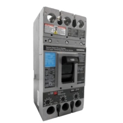 SIEMENS FXD63B175L Interruptor Termomagnetico 600V 3X175A Con zapatas principales.