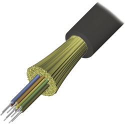 SIEMON 9GD5H012G-T501M Cable de Fibra Optica de 12 Hilos Interior/Exterior Tight Buffer No Conductiva (Dielectrica) LS0H Multimodo OM4 50/125 Optimizada 1 Metro (3.28 Pies) - Img 2
