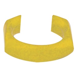 SIEMON CLIP-05 Clip de Identificacion para Patch Cord Siemon Color Amarillo Bolsa con 25 Piezas