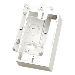 SIEMON CT4-BOX-02 Caja de Montaje Superficial Para Placas de Pared (Face Plates) Color Blanco