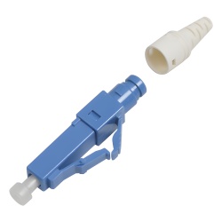 SIEMON FC1-LB-LCU-9BL Conector de Fibra Optica Pre-Pulido LightBow LC/UPC Simplex Monomodo OS1/OS2 Re-Terminable Color Azul