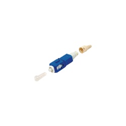 SIEMON FC1-LB-SCU-9BL Conector de Fibra Optica Pre-Pulido LightBow SC/UPC Simplex Monomodo OS1/OS2 Re-Terminable Color Azul