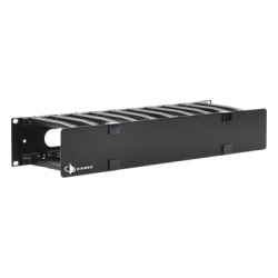 SIEMON HCM-6-2U Organizador de Cable Horizontal RouteIT Sencillo Para Rack de 19in 6in de profundidad 2UR - Img 3