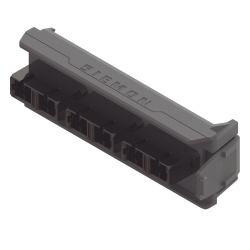 SIEMON LVA06-SCB-BM-A Placa Acopladora LightVerse 3 Conectores Duplex SC Acepta hasta 6 Hilos de Fibra Monomodo o Multimodo (No Shuttered)
