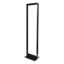 SIEMON RS1-07-S Rack de Dos Postes Estandar de 19" Numerado Fabricado en Acero y 45 Unidades de Rack Color Negro