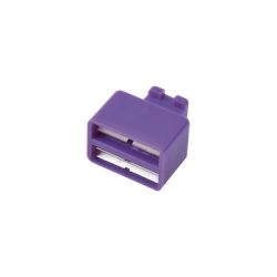 SIEMON SMBC-2-8 Clip de Puente Para Uso con Regletas S66 de 1 par Color Violeta