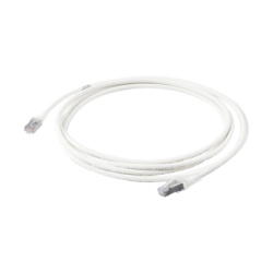 SIEMON SP6A-S10-02 Patch Cord Skinny Cat6A Blindado S/FTP 3.05 Metros (10 Pies) Diametro Reducido 28 AWG Color Blanco