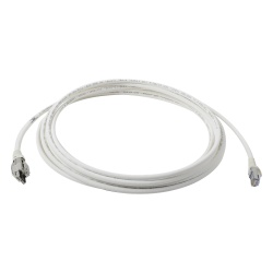 SIEMON T4A-S05M-B02L Patch Cord TERA Cat6A 1/10G Ethernet de 4 Pares y Conector Modular LS0H Color Marfil 5 Metros (16.40 Pies)