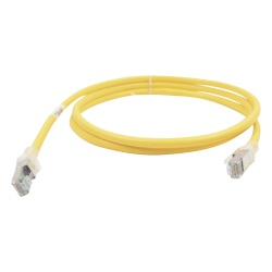 SIEMON ZM6A-05-05B Patch Cord Z-MAX Cat6A UTP CM 1.52 Metros (5 Pies) Color Amarillo Version Bulk (Sin Empaque Individual)