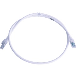 SIEMON ZM6A-S03-02B Patch Cord Z-MAX Cat6A S/FTP CM/LS0H 0.91 Metros (3 Pies) Color Blanco Version Bulk (Sin Empaque Individual) - Img 2