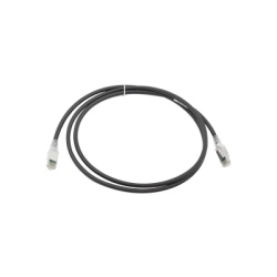 SIEMON ZM6A-S05-01B Patch Cord Z-MAX Cat6A S/FTP CM/LS0H 1.52 Metros (5 Pies) Color Negro Version Bulk (Sin Empaque Individual)