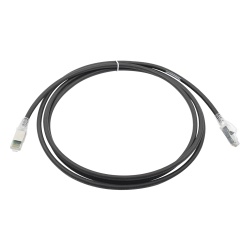 SIEMON ZM6A-S07-01B Patch Cord Z-MAX Cat6A S/FTP CM/LS0H 7ft Color Negro Version Bulk (Sin Empaque Individual)