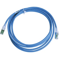 SIEMON ZM6A-S10-06B Patch Cord Z-MAX Cat6A S/FTP CM/LS0H 3.05 Metros (10 Pies) Color Azul Version Bulk (Sin Empaque Individual) - Img 2