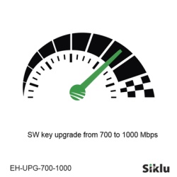 Siklu EH-UPG-700-1000 Actualizacion de velocidad de 700 mbps a 1000 mbps para equipo EtherHaul-1200TX